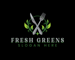 Salad - Healthy Salad Food logo design