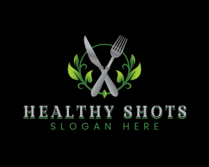 Healthy Salad Food logo design