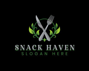 Healthy Salad Food logo design