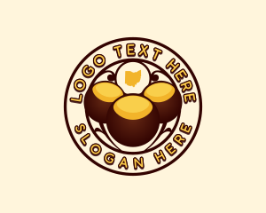 Ohio Buckeyes Dessert Logo