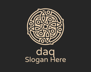 Celtic Circle Decoration Logo