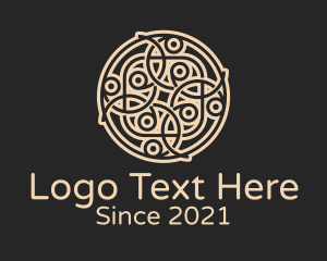 Minimalist - Celtic Circle Decoration logo design