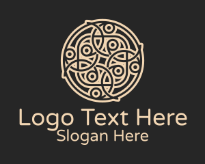 Celtic Circle Decoration Logo