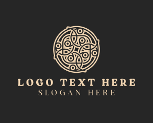 Detailed - Celtic Circle Decoration logo design