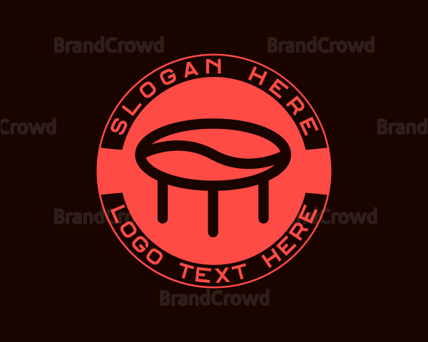 Coffee Bean Table Logo