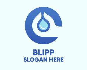 Oil - Water Conservation Hand logo design