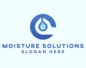 Water Conservation Hand logo design