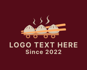 Food Cart - Dumpling Food Cart logo design