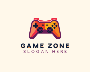 Heart Game Controller logo design