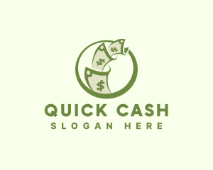 Cash Money Dollar logo design