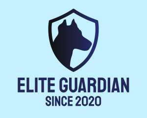 Bodyguard - Guard Dog Shield logo design