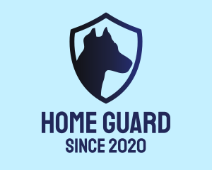 Guard Dog Shield logo design