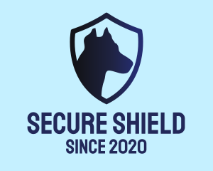Guard Dog Shield logo design