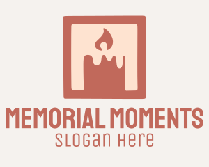 Commemoration - Pillar Wax Candle logo design