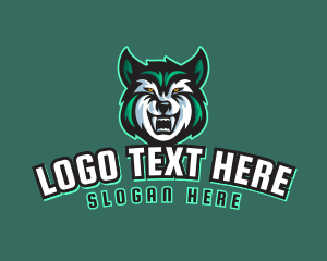 Mascot - Wild Wolf Beast logo design