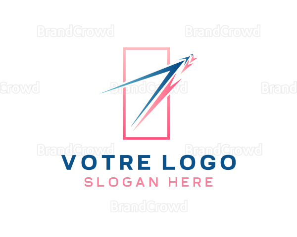 Digital Tech Arrow Media Logo