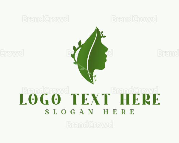 Leaf Goddess Beauty Logo