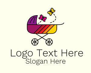 Nursery Baby Stroller  Logo