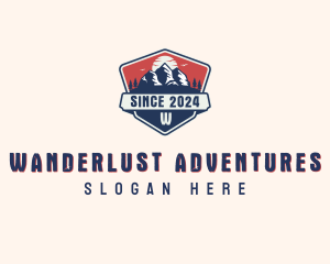 Adventure Mountain Travel logo design