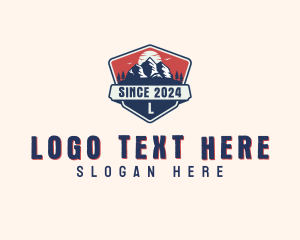 Trek - Adventure Mountain Travel logo design