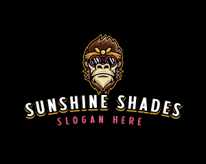 Sunglasses - Streetstyle Monkey Sunglasses logo design