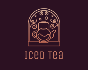 Elegant Kettle Teahouse logo design