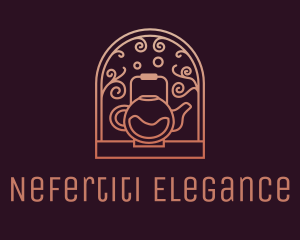 Elegant Kettle Teahouse logo design