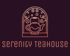 Teahouse - Elegant Kettle Teahouse logo design