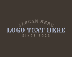 Hipster - Western Hipster Shop logo design