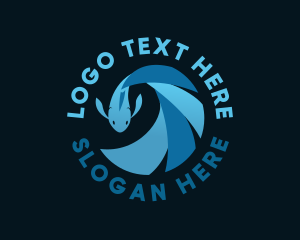 Seafood - Fish Tail Fisherman logo design