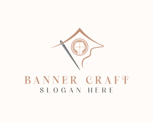 Seamstress Home Tailoring logo design