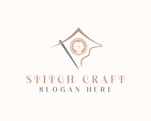 Seamstress Home Tailoring logo design