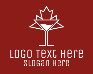 Canada Maple Leaf Drink Logo
