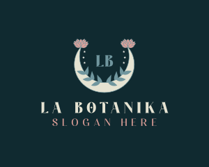 Bohemian - Floral Moon Boutique logo design