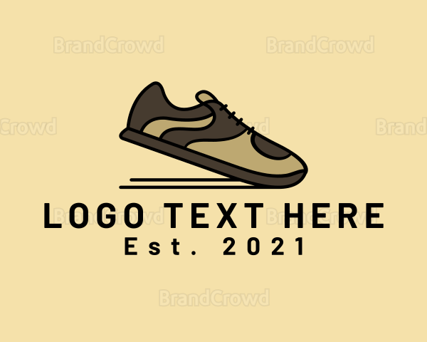 Rubber Shoes Footwear Logo