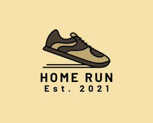 Rubber Shoes Footwear logo design