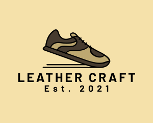 Rubber Shoes Footwear logo design