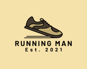 Sneaker - Rubber Shoes Footwear logo design