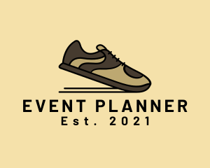 Shoe - Rubber Shoes Footwear logo design