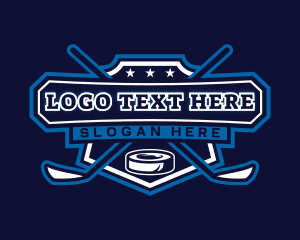 Sport - Hockey Puck Sports logo design