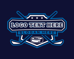 Hockey - Hockey Puck Sports logo design