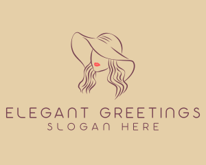 Elegant Female Model logo design