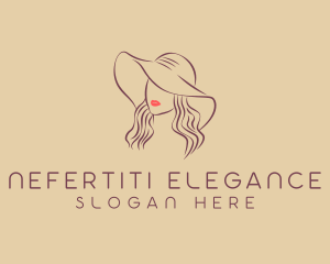 Elegant Female Model logo design