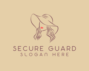 Shop - Elegant Female Model logo design