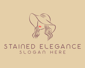 Elegant Female Model logo design