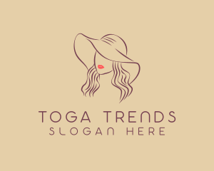 Elegant Female Model logo design