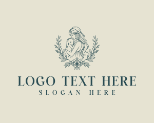 Mother - Maternity Childcare Parenting logo design