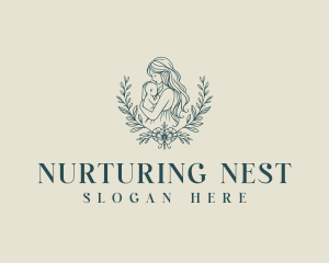 Maternity Childcare Parenting logo design