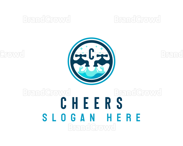 Clean Faucet Water Logo