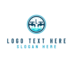 Clean - Clean Faucet Water logo design